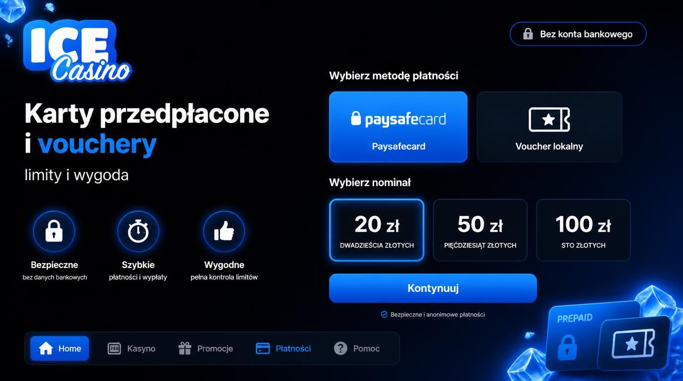 Ikony kart przedpłaconych i voucherów, nominały złotowe